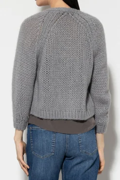 Online LUISA CERANO Cardigan Aus Alpaka-Mix