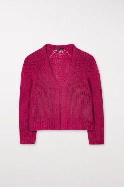 Online LUISA CERANO Cardigan Aus Alpaka-Mix