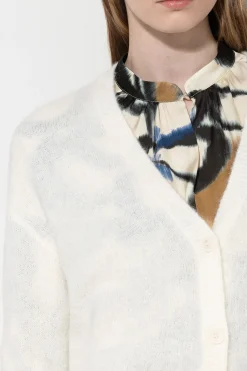 Outlet LUISA CERANO Cardigan Aus Alpaka-Mix
