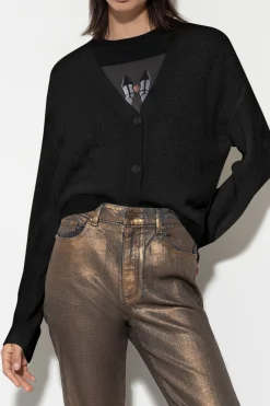 Outlet LUISA CERANO Cardigan Aus Alpaka-Mix