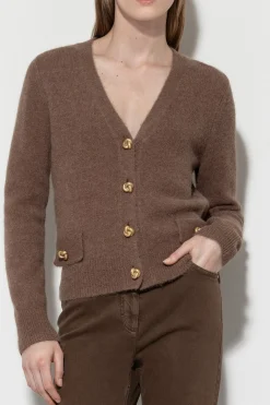 Discount LUISA CERANO Cardigan Aus Alpaka-Mix