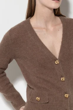 Discount LUISA CERANO Cardigan Aus Alpaka-Mix