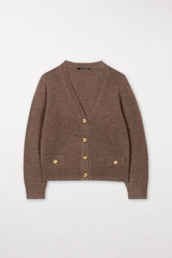 Discount LUISA CERANO Cardigan Aus Alpaka-Mix