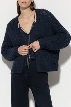 Outlet LUISA CERANO Cardigan Aus Alpaka-Mix