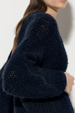 Outlet LUISA CERANO Cardigan Aus Alpaka-Mix