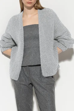Outlet LUISA CERANO Cardigan Aus Alpaka-Mix