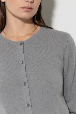 Discount LUISA CERANO Cardigan Aus Kaschmir-Mix