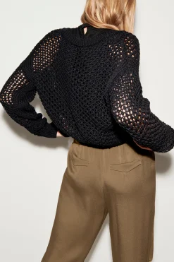 Clearance LUISA CERANO Cardigan Aus Leinen-Mix