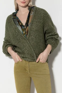 LUISA CERANO Cardigan Aus Woll-Mix