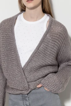 LUISA CERANO Cardigan Aus Woll-Mix