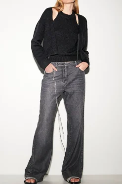 Clearance LUISA CERANO Cardigan Aus Woll-Mix