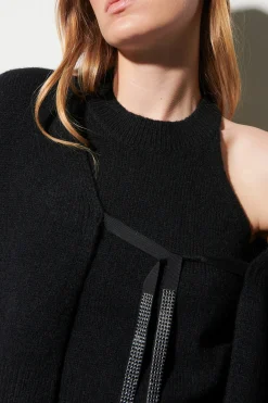 Clearance LUISA CERANO Cardigan Aus Woll-Mix