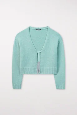 Clearance LUISA CERANO Cardigan Aus Woll-Mix
