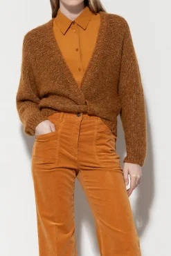 LUISA CERANO Cardigan In Parallelo-Optik