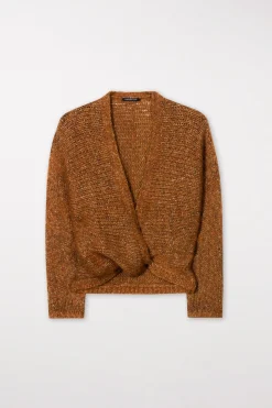 LUISA CERANO Cardigan In Parallelo-Optik