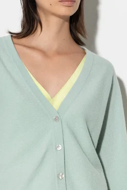 Sale LUISA CERANO Cardigan In Parallelo-Optik