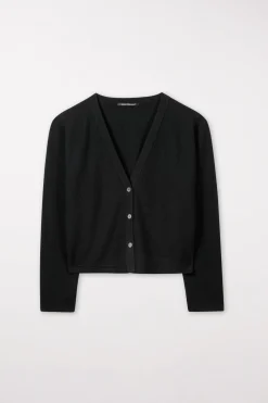 Sale LUISA CERANO Cardigan In Parallelo-Optik