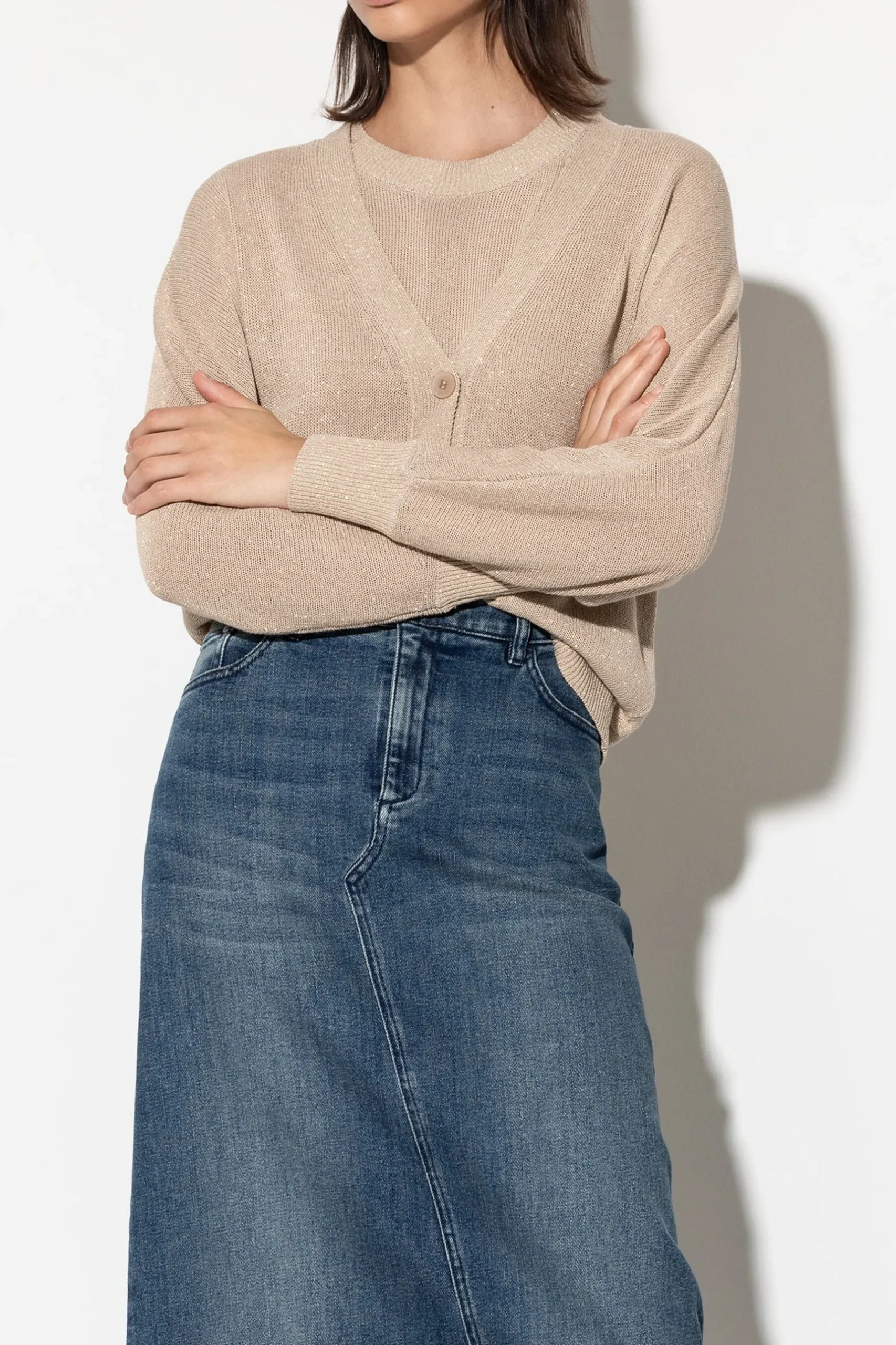 Hot LUISA CERANO Cardigan In Parallelo-Optik