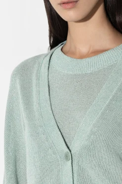 Hot LUISA CERANO Cardigan In Parallelo-Optik