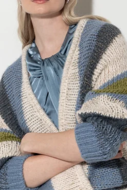 Best LUISA CERANO Cardigan Mit Fancy-Stripe multi