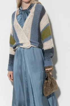 Best LUISA CERANO Cardigan Mit Fancy-Stripe multi