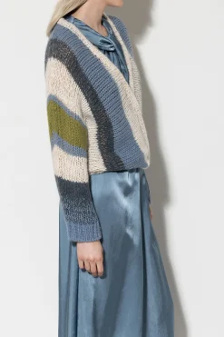 Best LUISA CERANO Cardigan Mit Fancy-Stripe multi