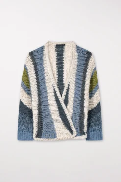 Best LUISA CERANO Cardigan Mit Fancy-Stripe multi