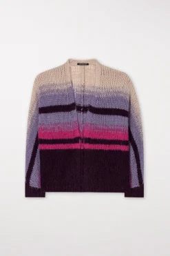 Sale LUISA CERANO Cardigan Mit Fancy-Stripe multi