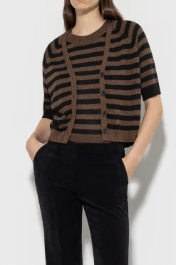 LUISA CERANO Cardigan Mit Streifen multi