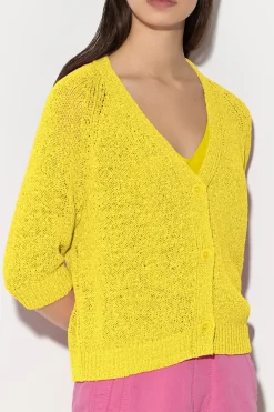 LUISA CERANO Cardigan Mit Verkürztem Ärmel