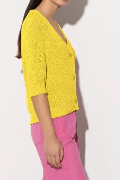 LUISA CERANO Cardigan Mit Verkürztem Ärmel