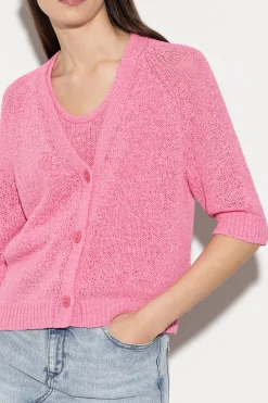 LUISA CERANO Cardigan Mit Verkürztem Ärmel