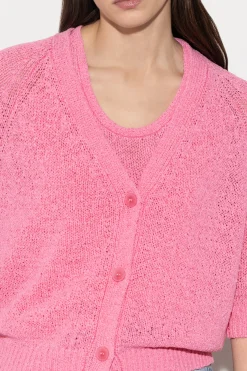 LUISA CERANO Cardigan Mit Verkürztem Ärmel