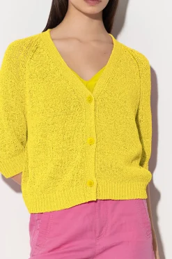 LUISA CERANO Cardigan Mit Verkürztem Ärmel