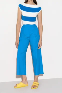 Hot LUISA CERANO Cargo-Pants Aus Leinen-Mix
