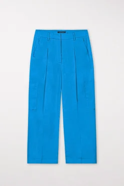 Hot LUISA CERANO Cargo-Pants Aus Leinen-Mix