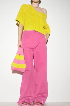 New LUISA CERANO Cargo-Pants Aus Leinen-Mix