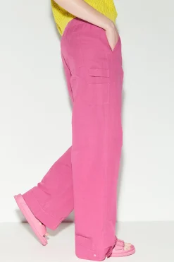 New LUISA CERANO Cargo-Pants Aus Leinen-Mix