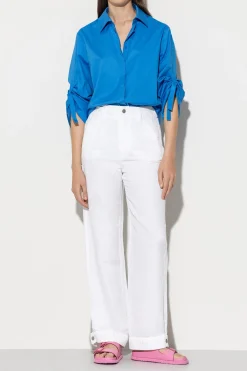 New LUISA CERANO Cargo-Pants Aus Leinen-Mix