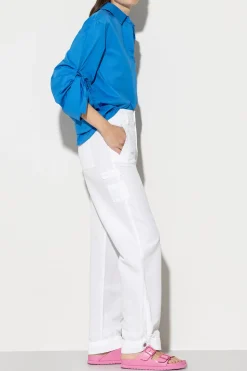 New LUISA CERANO Cargo-Pants Aus Leinen-Mix
