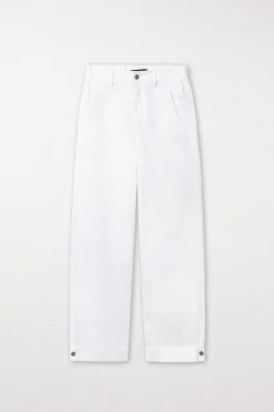 New LUISA CERANO Cargo-Pants Aus Leinen-Mix