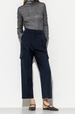 Outlet LUISA CERANO Cargo-Pants Mit Bundfalte