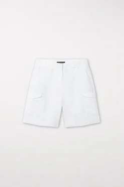 Best LUISA CERANO Cargo-Shorts Aus Leinen-Mix