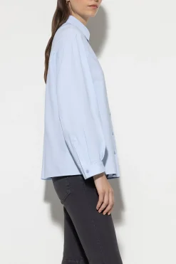 Online LUISA CERANO Chambray-Bluse sky blue