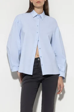 Online LUISA CERANO Chambray-Bluse sky blue