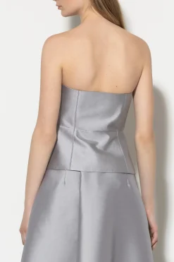 Hot LUISA CERANO Corsage Aus Seiden-Mix