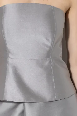 Hot LUISA CERANO Corsage Aus Seiden-Mix