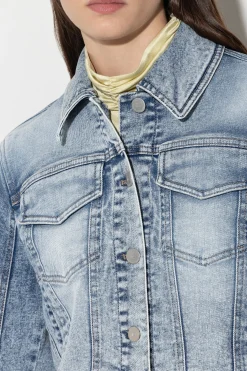 Sale LUISA CERANO Denimjacke Im Used-Look blue denim