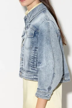 Sale LUISA CERANO Denimjacke Im Used-Look blue denim
