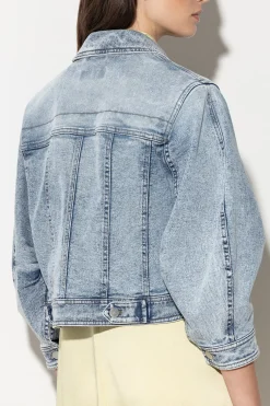 Sale LUISA CERANO Denimjacke Im Used-Look blue denim